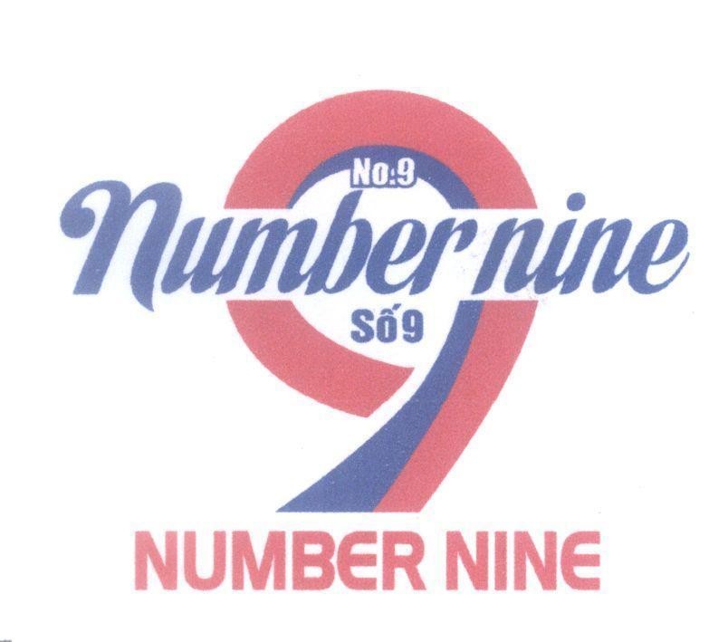 Trademark 9 number nine No.9 Số 9 NUMBER NINE  of Công ty cổ phần VINPRO Hà Nội, application No 4-2016-20245