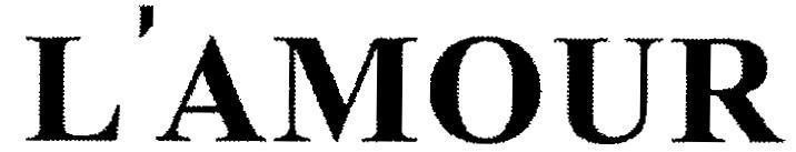 Nhãn hiệu L'AMOUR  của CJ CGV CO., LTD., số đơn 4-2016-20706