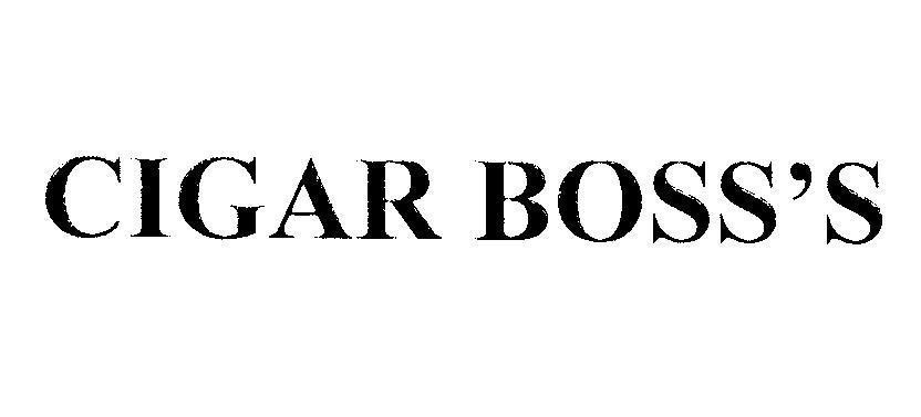 Trademark CIGAR BOSS'S  of Tổng công ty Thuốc lá Việt Nam, application No 4-2016-22425