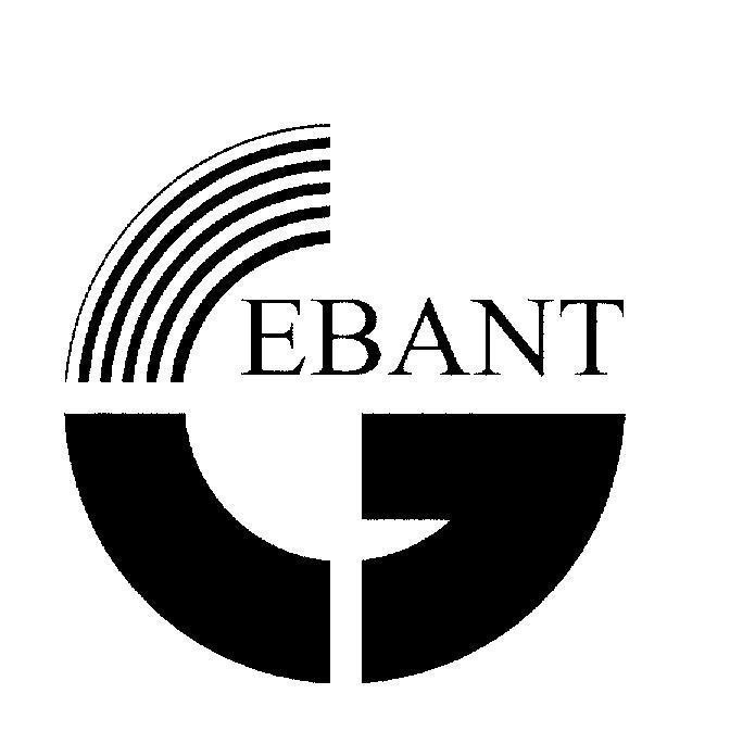 Nhãn hiệu EBANT G  của Công ty TNHH Bell Đức, số đơn 4-2016-24527