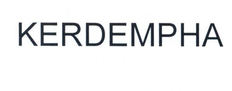 Công ty cổ phần dược thảo Phúc Vinh的KERDEMPHA 品牌, 申请号 4-2016-25457