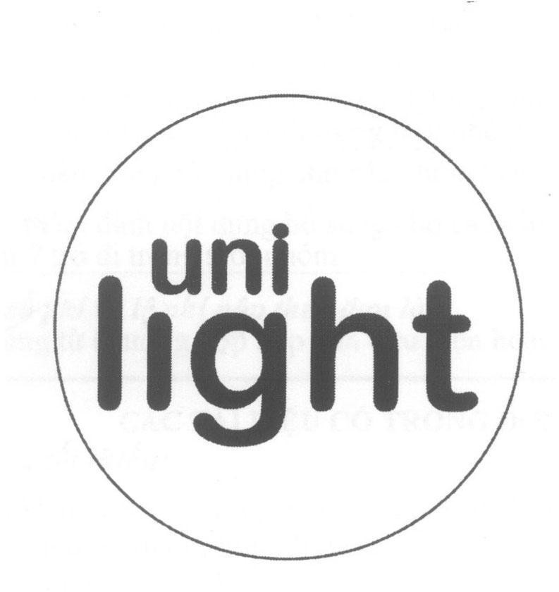 Nhãn hiệu uni light  của Uni-President Enterprises Corp., số đơn 4-2016-26423