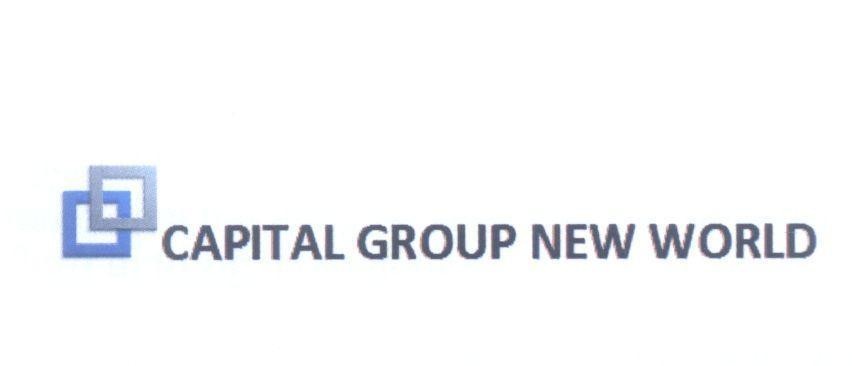 Nhãn hiệu CAPITAL GROUP NEW WORLD  của The Capital Group Companies, Inc., số đơn 4-2016-26524