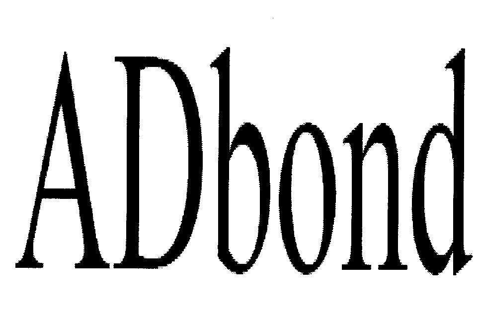 Trademark ADbond  of Công ty TNHH Cung ứng Nhựa đường, application No 4-2016-30238