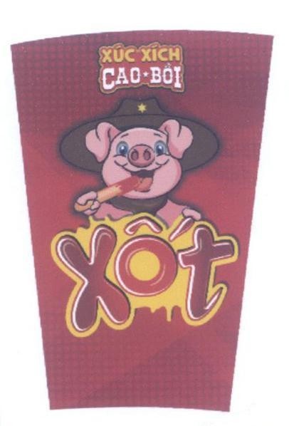 Trademark Xốt Xúc Xích Cao Bồi  of Công ty cổ phần Masan Jinju, application No 4-2016-31509