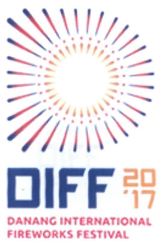 Nhãn hiệu DIFF 2017 DANANG INTERNATIONAL FIREWORKS FESTIVAL  của Công ty cổ phần tập đoàn Mặt Trời, số đơn 4-2016-31855