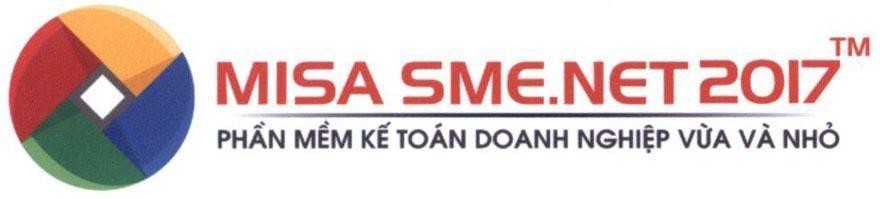Nhãn hiệu MISA SME.NET 2017 Phần Mềm Kế Toán Doanh Nghiệp Vừa Và Nhỏ  của Công ty cổ phần MISA, số đơn 4-2016-32661