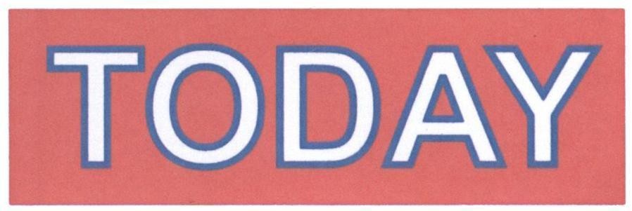 Nhãn hiệu TODAY  của Công ty cổ phần sơn ALO Việt Nam, số đơn 4-2016-32772