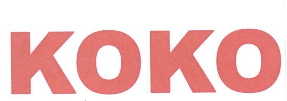 Nhãn hiệu KOKO  của Công ty cổ phần sơn ALO Việt Nam, số đơn 4-2016-32773