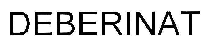 Công ty cổ phần dược thảo Phúc Vinh的DEBERINAT 品牌, 申请号 4-2016-32788