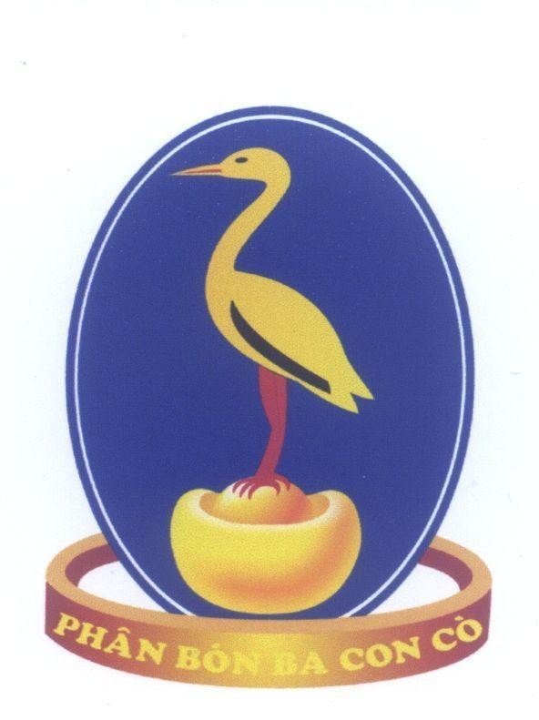 Nhãn hiệu Phân Bón Ba Con Cò  của Công ty TNHH Ba Con Cò Việt Pháp, số đơn 4-2016-33210