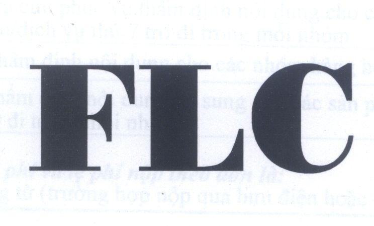 Nhãn hiệu FLC  của Công ty TNHH dịch vụ thương mại Phan Thị, số đơn 4-2016-33921