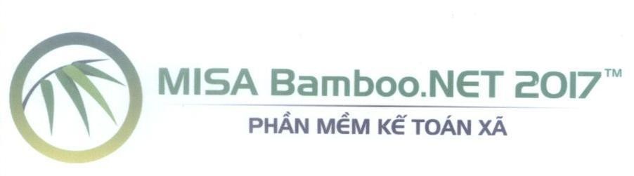 Trademark MISA Bamboo.NET 2017 Phần Mềm Kế Toán Xã  of Công ty cổ phần Misa, application No 4-2016-34925