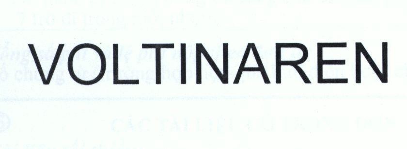 Công ty cổ phần dược thảo Phúc Vinh的VOLTINAREN 品牌, 申请号 4-2016-35511