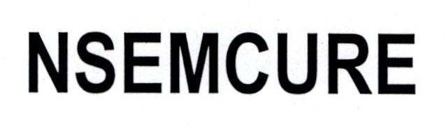 Nhãn hiệu NSEMCURE  của Emcure Pharmaceuticals Limited, số đơn 4-2016-37111