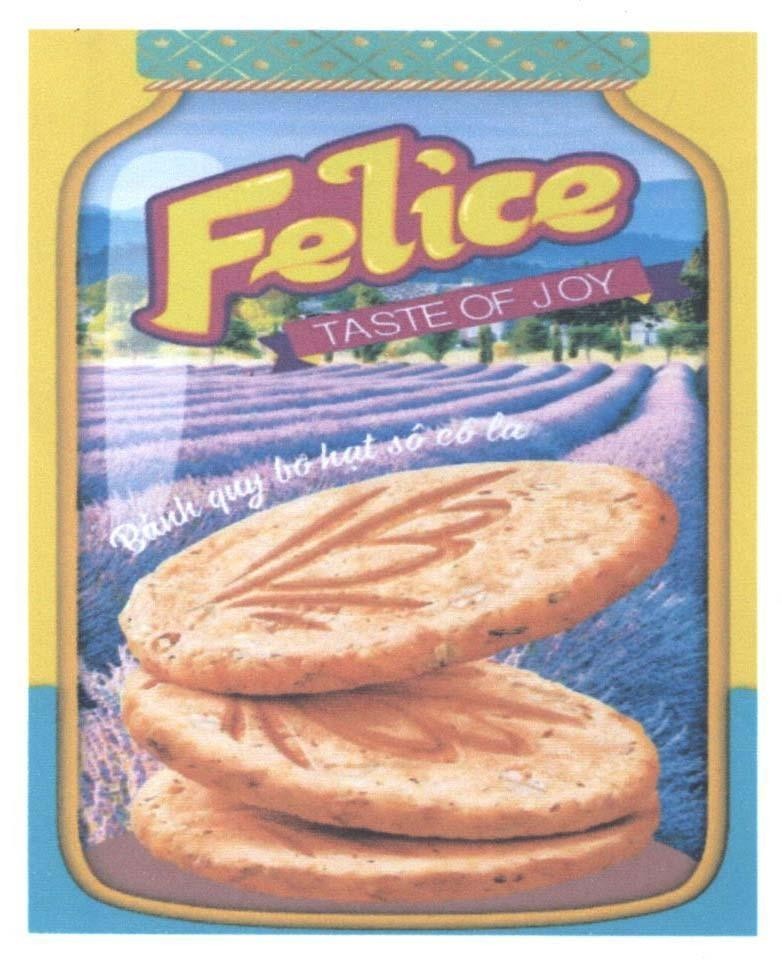 Felice TASTE OF JOY Bánh quy bơ hạt sô cô la 