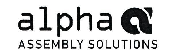 alpha ASSEMBLY SOLUTIONS [ký hiệu alpha] 