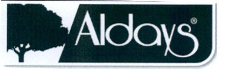 Trademark Aldays  of BJC Brand Limited, application No 4-2016-40144