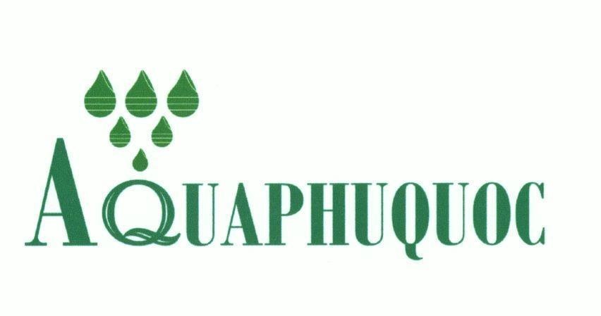 Trademark AQUAPHUQUOC  of Công ty TNHH thiết bị lọc nước Bình Minh, application No 4-2016-41598