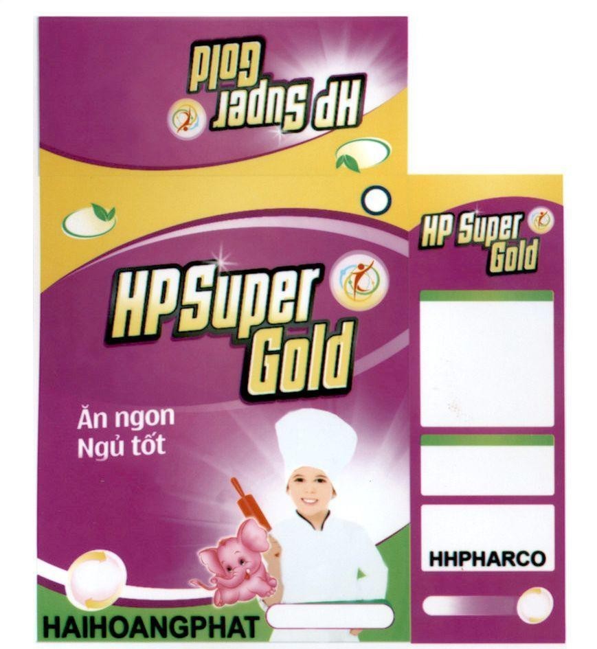 Nhãn hiệu HPSuperGold HAIHOANGPHAT Ăn ngon Ngủ tốt HHPHARCO  của Công ty trách nhiệm hữu hạn TMDV&XNK Hoàng Hải Phát, số đơn 4-2016-42136