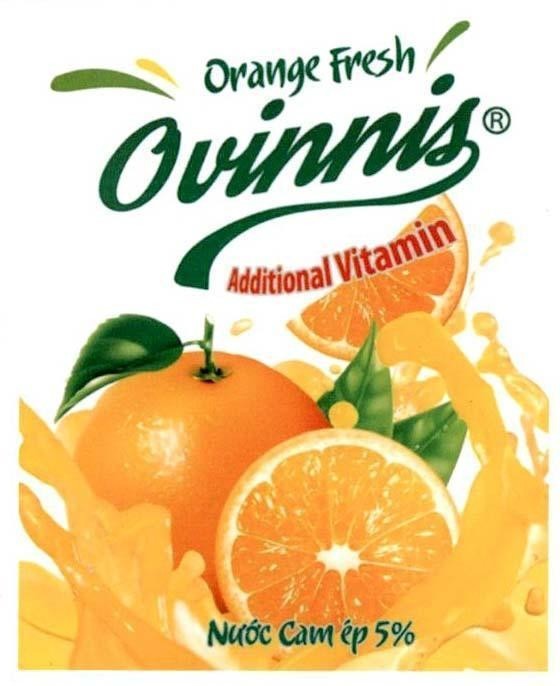 Nhãn hiệu Ovinnis Additional Vitamin  của Công ty TNHH công nghệ thực phẩm Hoàng Phương, số đơn 4-2017-00655