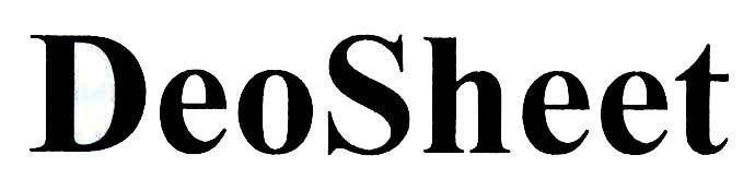 Nhãn hiệu DeoSheet  của Uni-Charm Corporation, số đơn 4-2017-01065