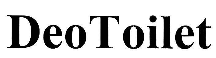 Nhãn hiệu DeoToilet  của Uni-Charm Corporation, số đơn 4-2017-01066