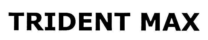 Nhãn hiệu TRIDENT MAX  của Intercontinental Great Brands LLC, số đơn 4-2017-01176