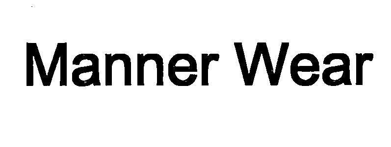 Nhãn hiệu Manner Wear  của Uni-Charm Corporation, số đơn 4-2017-01225