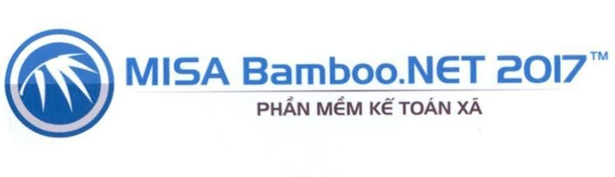 Nhãn hiệu MISA Bamboo.NET 2017 Phần Mềm Kế Toán Xã  của Công ty cổ phần MISA, số đơn 4-2017-02633