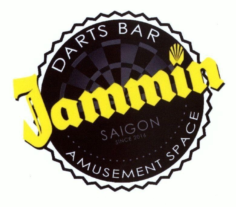 Nhãn hiệu Jammin DARTS BAR AMUSEMENT SPACE SAIGON SINCE 2016  của Công ty TNHH WA INTERNATIONAL, số đơn 4-2017-03015