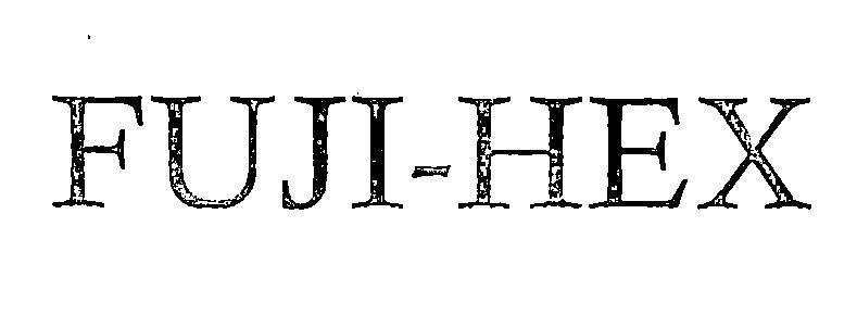 Nhãn hiệu FUJI-HEX  của NIHON NOHYAKU CO., LTD., số đơn 4-2017-06631