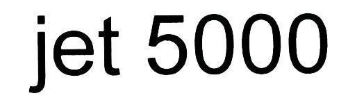 Nhãn hiệu jet 5000  của SATA GmbH & Co. KG, số đơn 4-2017-06909