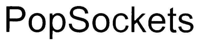 Trademark PopSockets  of PopSockets LLC, application No 4-2017-07157
