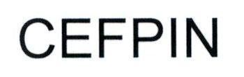 Nhãn hiệu CEFPIN  của Sinensix & Co., số đơn 4-2017-07667