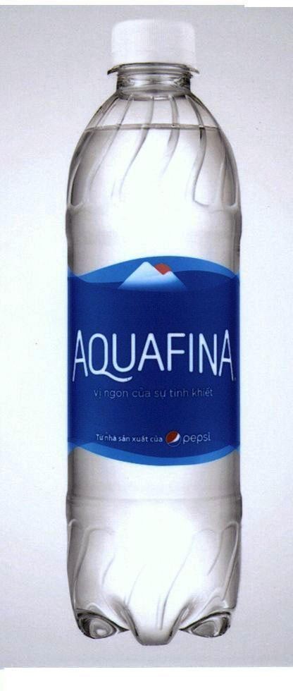 AQUAFINA Từ nhà sản xuất của pepsi Vị ngon của sự tinh khiết 