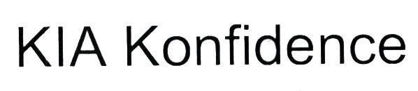 KIA Konfidence 