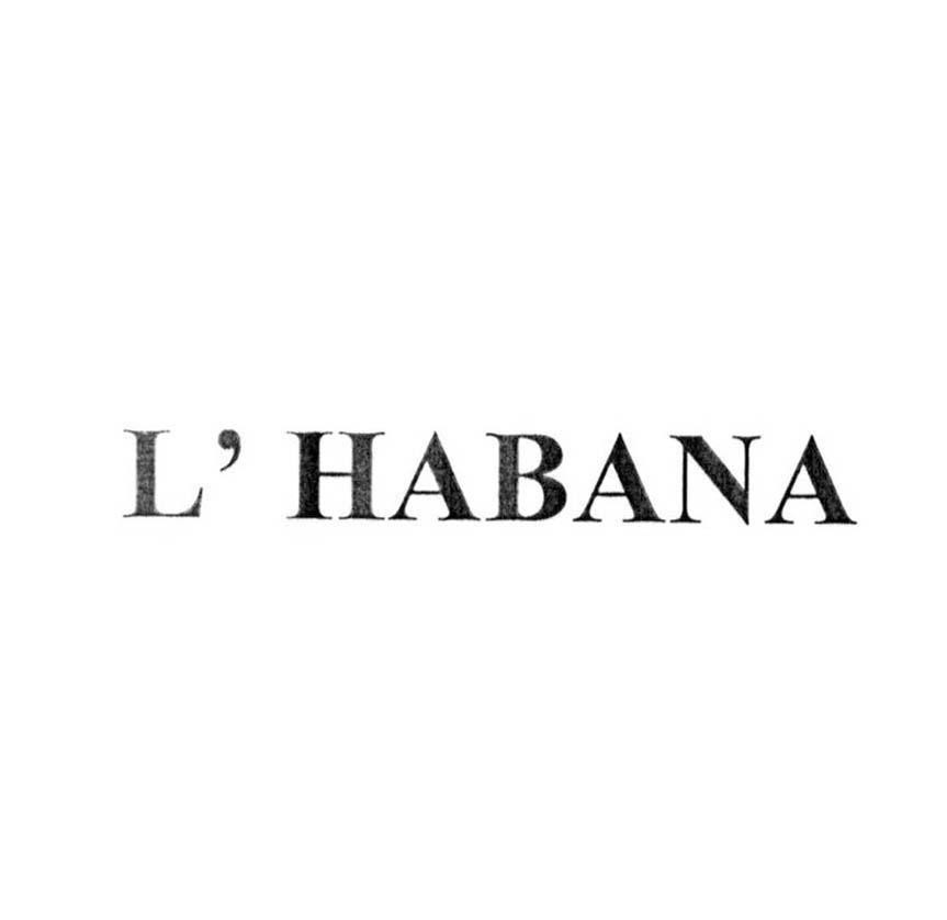 Trademark L' HABANA  of Tổng công ty thuốc lá Việt Nam, application No 4-2017-15408