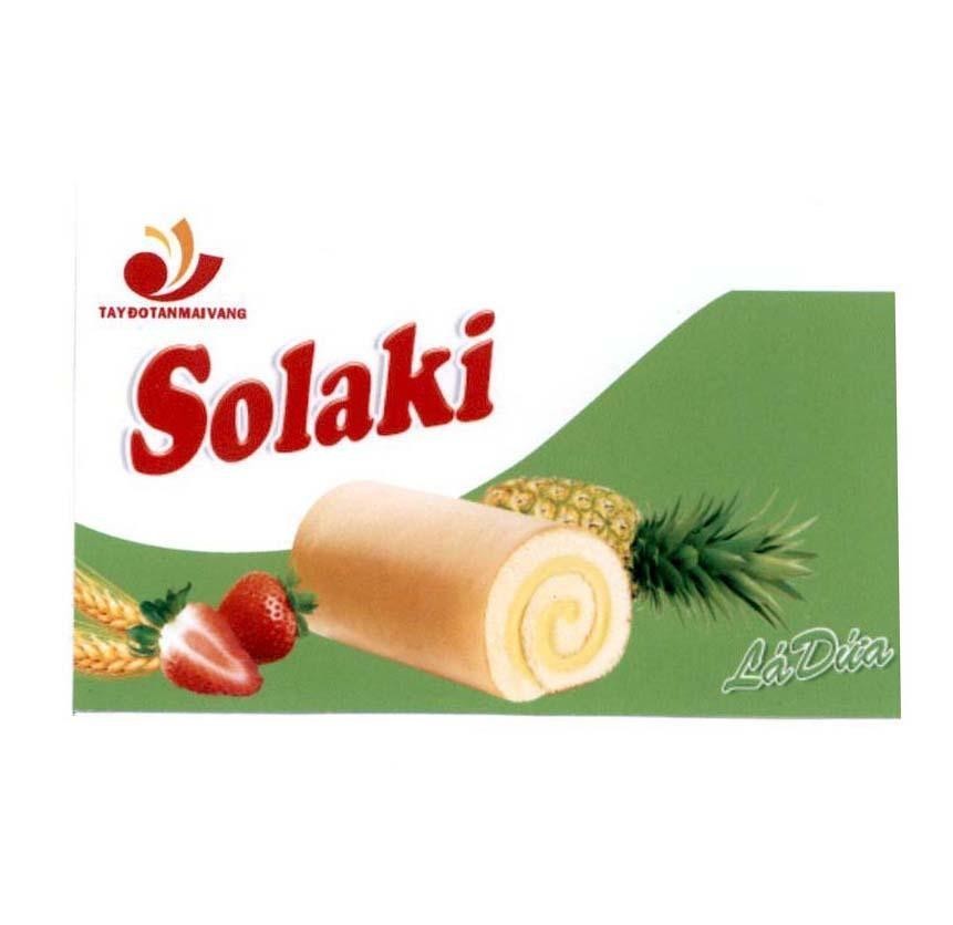 Solaki Lá Dứa TAY DO TAN MAI VANG 