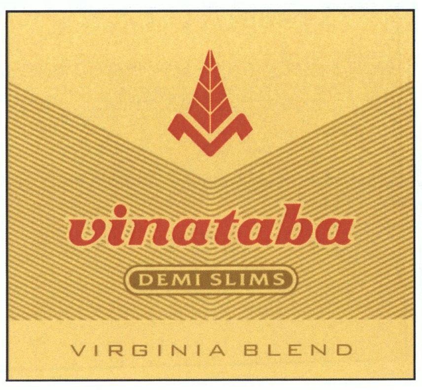 Trademark vinataba DEMI SLIMS VIRGINIA BLEND V  of Tổng công ty Thuốc lá Việt Nam, application No 4-2017-18181