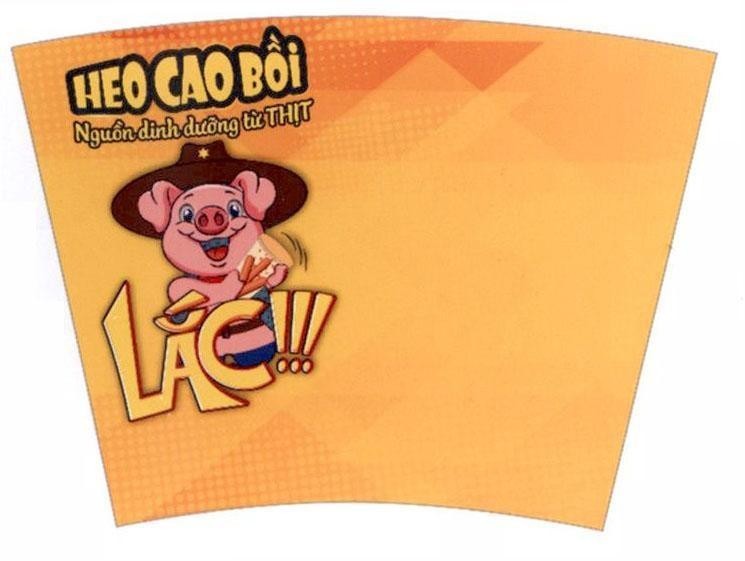 Trademark Heo Cao Bồi Lắc !!! Nguồn dinh dưỡng từ Thịt  of Công ty cổ phần MASAN JINJU, application No 4-2017-18365