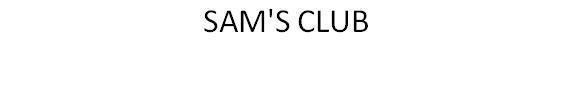 SAM'S CLUB 
