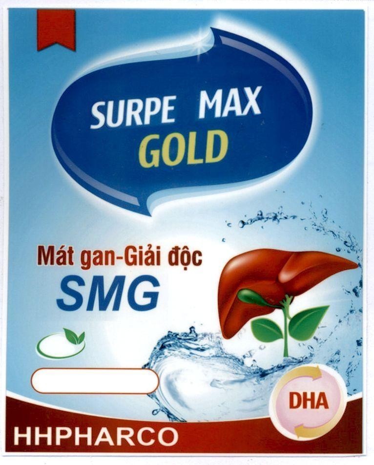 HHPHARCO SURPE MAX GOLD Mát gan-Giải độc SMG DHA 