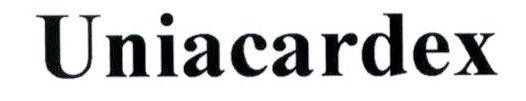 Nhãn hiệu Uniacardex  của Công ty TNHH dược phẩm U.N.I Việt Nam, số đơn 4-2017-20108