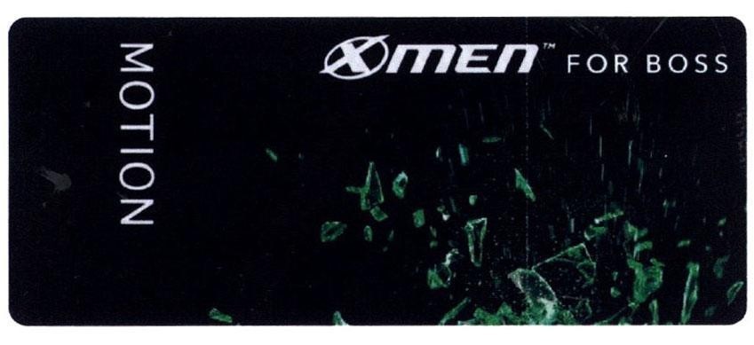 Nhãn hiệu X MEN FOR BOSS MOTION  của Công ty cổ phần Marico South East Asia, số đơn 4-2017-20179