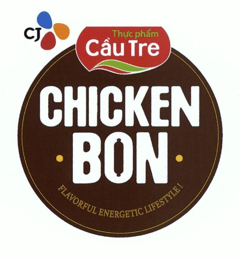 CJ CHICKEN BON Thực phẩm Cầu Tre FLAVORFUL ENERGETIC LIFESTYLE! 
