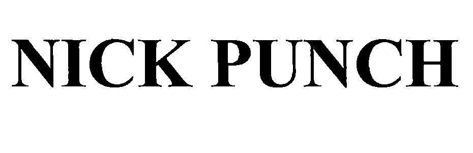 Nhãn hiệu NICK PUNCH  của Công ty TNHH tập đoàn An Nông, số đơn 4-2017-22238