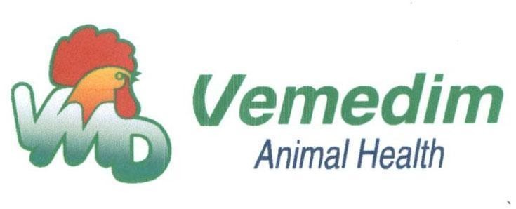 Trademark VMD Vemedim Animal Health  of Công ty cổ phần sản xuất kinh doanh vật tư và thuốc thú y (Vemedim), application No 4-2017-23573