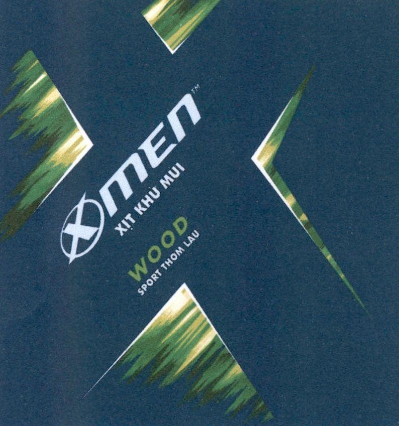 Nhãn hiệu X men Xịt Khử Mùi WOOD SPORT THƠM LÂU  của Công ty cổ phần MARICO SOUTH EAST ASIA, số đơn 4-2017-25149