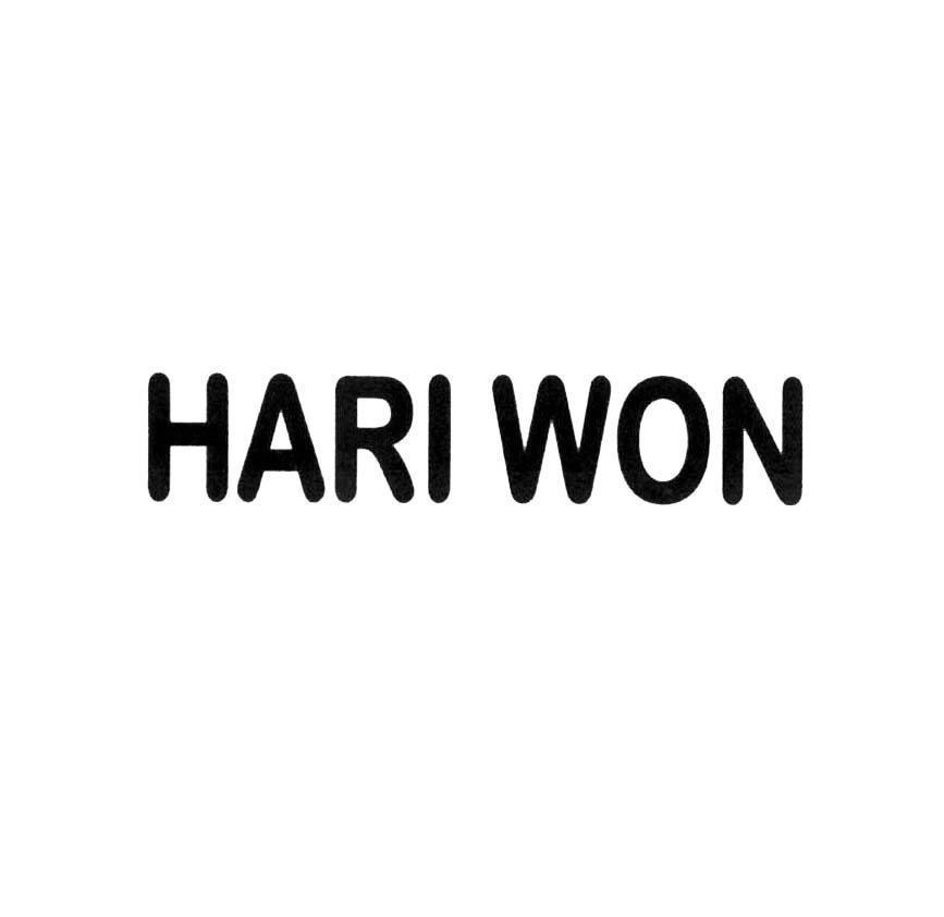 Trademark HARI WON  of Công ty TNHH một thành viên sản xuất thương mại mỹ phẩm Seven Nine, application No 4-2017-25609